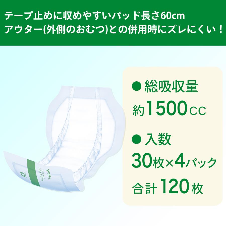 【新品】 アクティ紙おむつL-LLサイズ（11パック）＆尿とりパッド（1パック） 日本製紙クレシア アクティ 尿とりパッド 昼用・長時間(吸収量3回分