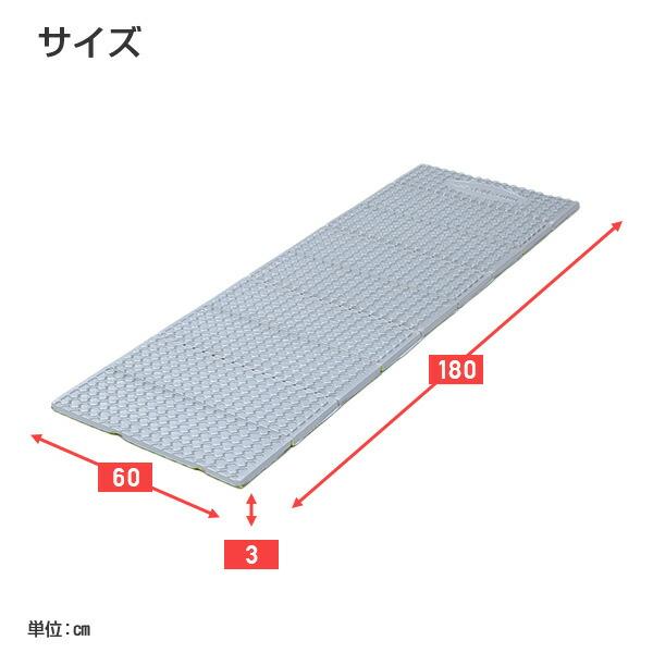 レジャーシート 厚手 180×60 防水アコーディオンマット U-Q977