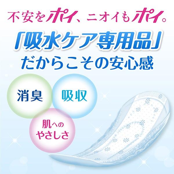 日本製紙クレシア ポイズ 肌ケアパッド 中量用 軽快ライト (吸収量目安