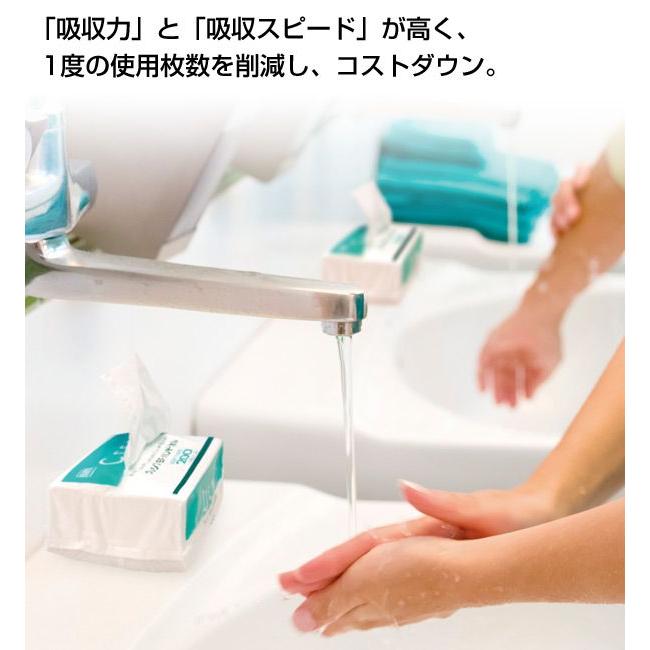 クレシアEF ハンドタオル ソフト200 中判 200組(400枚)×30パック 37005 ペーパータオル 手拭き てふき 紙ワイパー ティッシュペーパー トイレ|くらしのeショップ|02