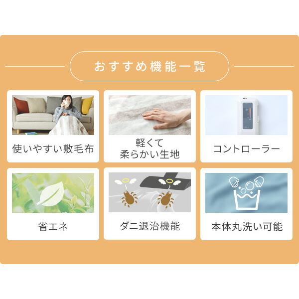 【新品2点セット無料配送本体丸洗いOK】節電・省エネ・ダニ退治機能搭載電気毛布 山善 電気 敷き毛布 130×80cm 洗える ダニ対策 省エネ あったか 2枚組