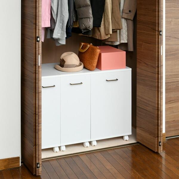 山善（YAMAZEN） 収納ラック キャスター付き 幅26 奥行き48 高さ65 cm