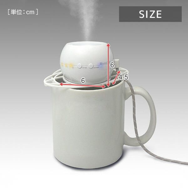 TOPLAND 超音波加湿器 ペットボトル加湿器 オーブ ORB USB接続 TOPLAND 超音波加湿器 ペットボトル加湿器 オーブ ORB USB接続