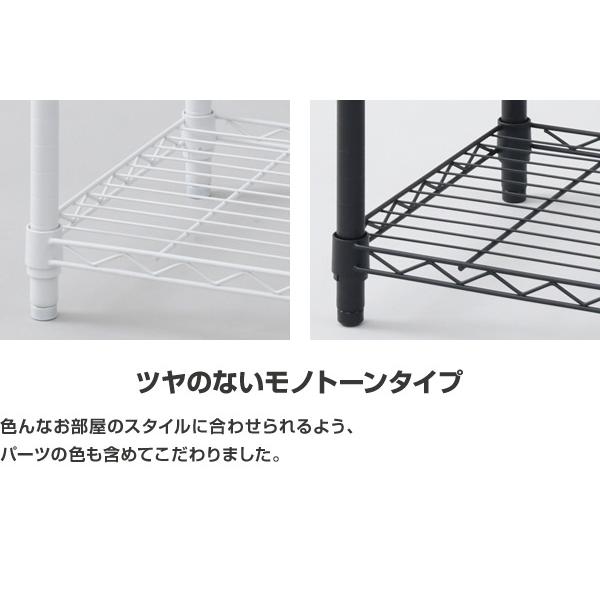 山善（YAMAZEN） スチールラック 棚 木製棚板2枚セット 幅62 奥行39 高