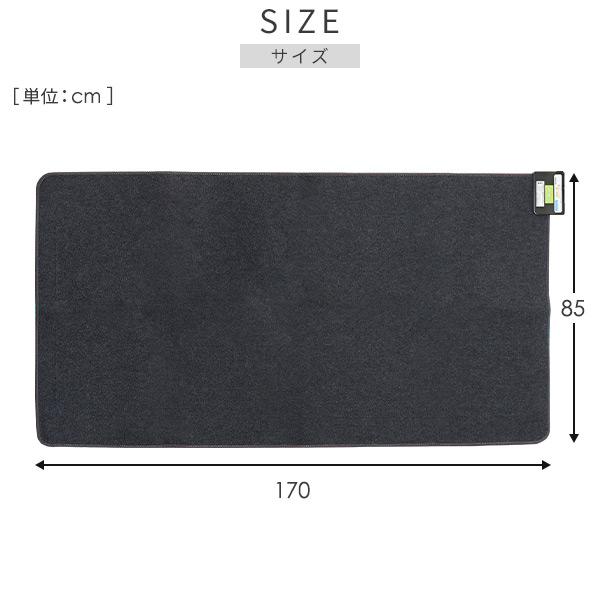 ホットカーペット 1畳 空気をキレイにする 本体 小さく折りたためる