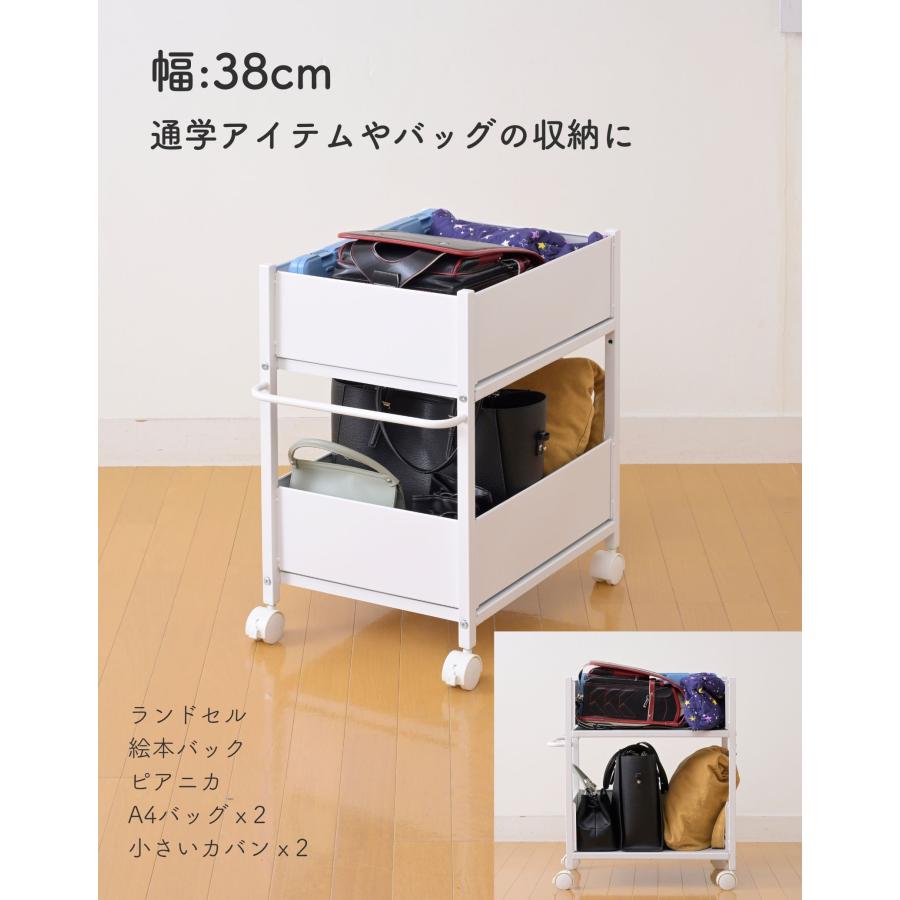 山善（YAMAZEN） 頑丈 収納ラック キャスター付き 奥行き58 高さ64.5