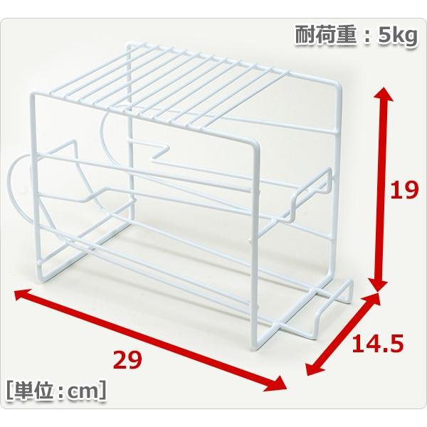 上にも置ける 缶ストッカー350ml缶8本収納 A-76572 缶ビール 缶ジュース 保存 保管 収納 ストッカー 冷蔵庫内 整理 収納ラック 庫内収納 冷蔵庫整理｜e-kurashi｜06