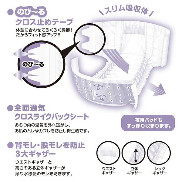 フリーネ Pro 大人用 紙おむつ ぴったりフィット のびるテープ