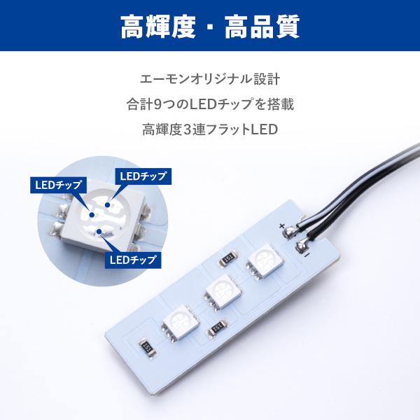 amon パレット(MK21)/ルークス(ML21) 専用 LED フットライト amon パレット(MK21)/ルークス(ML21) 専用 LED フットライト