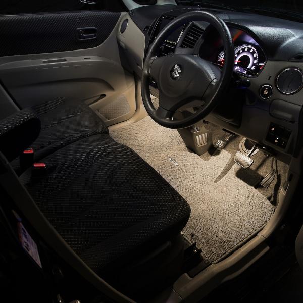 amon（エーモン） パレット(MK21)/ルークス(ML21) 専用 LED フット