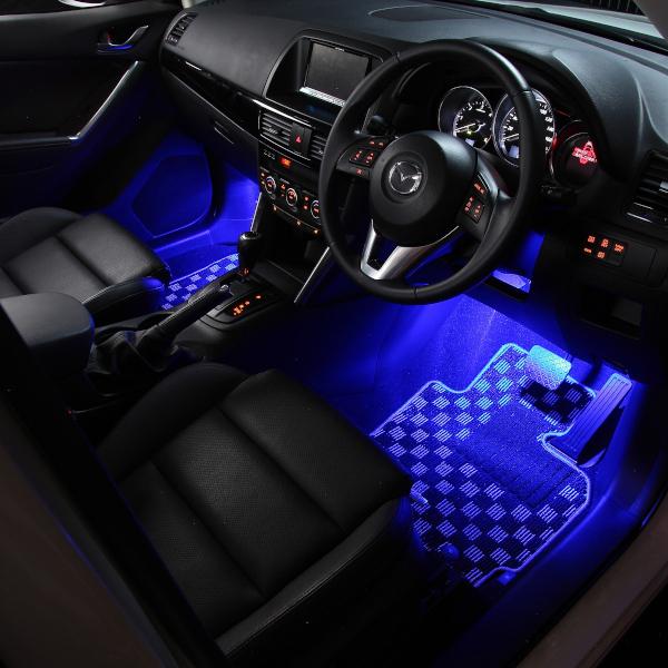 amon（エーモン） CX-5(KE系) 専用 LED フットライト 車 フットライト