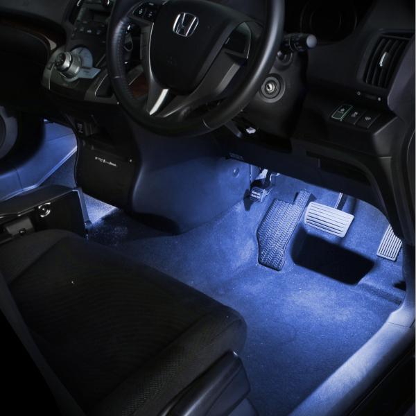 オデッセイ Rb3 Rb4 専用 Led フットライトキット フットランプ エーモン E くるまライフ 2281 エーモン E くるまライフ 通販 Yahoo ショッピング