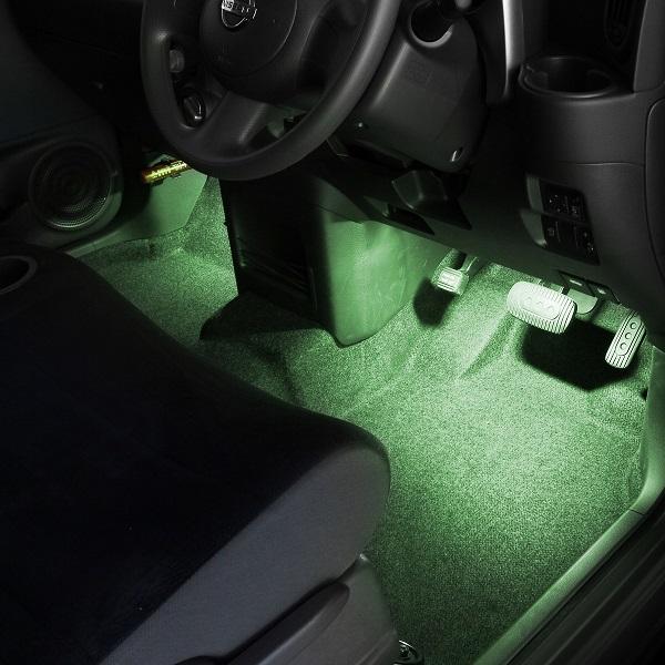 amon（エーモン） キューブ(Z12/NZ12) 専用 LED フットライト 車