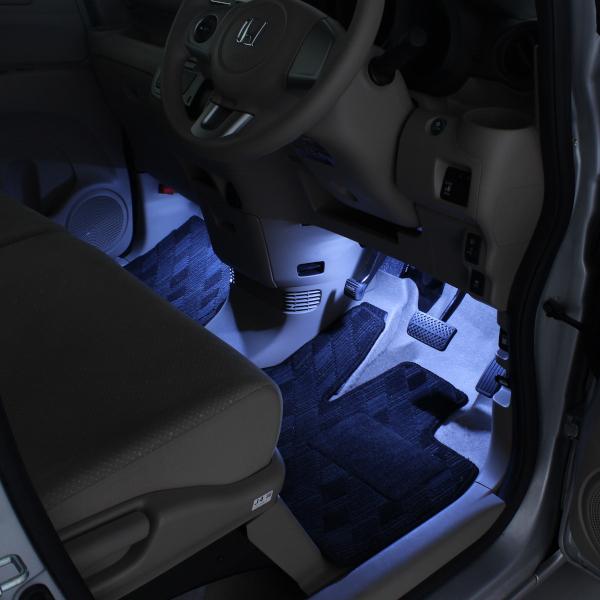 N Box Jf1 Jf2 専用 Led フットライト 車 フットライトキット フットランプ エーモン E くるまライフ カー用品 車内 ライト 車用品 Honda ホンダ 2287 エーモン E くるまライフ 通販 Yahoo ショッピング