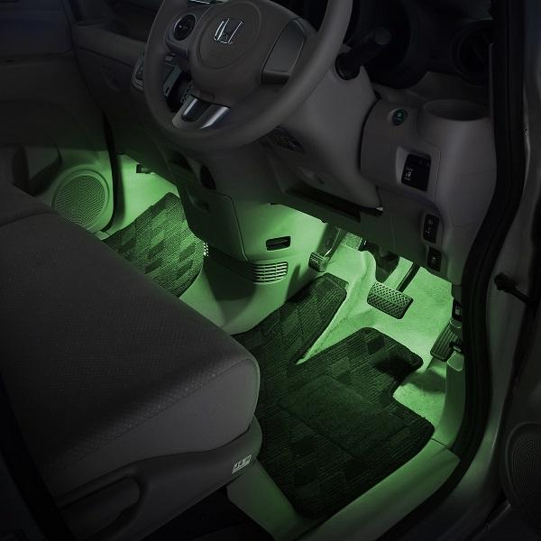 amon（エーモン） N-BOX(JF1/JF2) 専用 LED フットライト 車 フット
