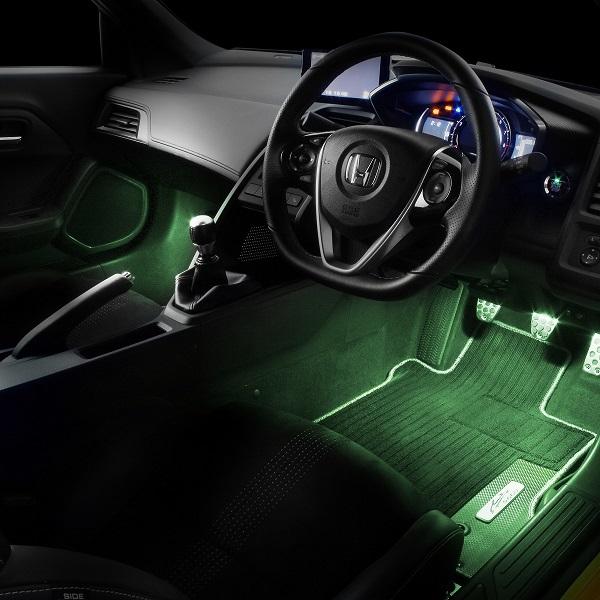 amon（エーモン） S660(JW系) 専用 LED フットライト 車 フットライト
