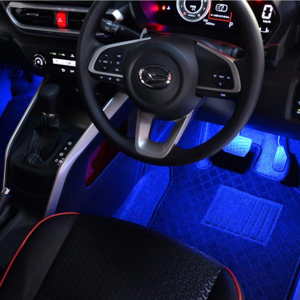 amon（エーモン） ロッキー/ライズ(A200/A210) 専用 LED フットライト