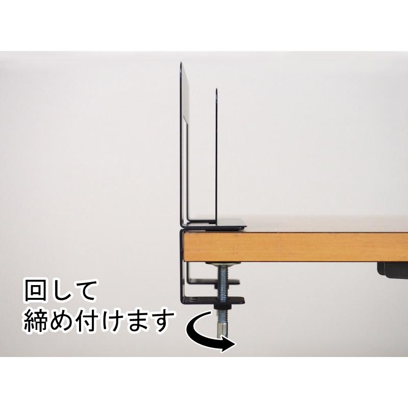 トヨダプロダクツ メニュースタンド クランプ式 六角レンチ固定 盗難