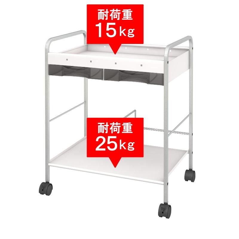 トヨダプロダクツ デスクサイドワゴン デスク下 ワゴン キャスター付