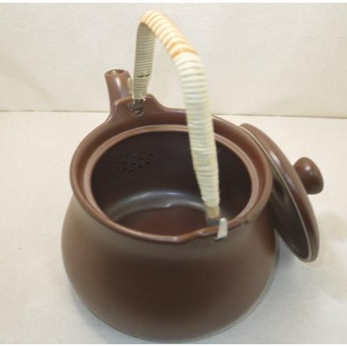 耐熱陶器 薬土瓶 2リットル(茶) 日本製 常滑焼 送料無料 耐熱陶器 薬土瓶 2リットル(茶) 日本製 常滑焼 送料無料