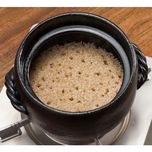 三鈴陶器 玄米ごはん土鍋二合炊 送料無料（北海道・沖縄は除く）日本製