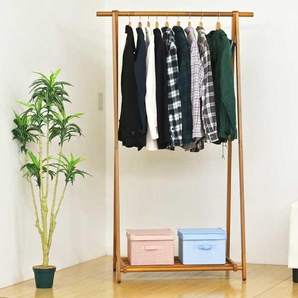 ハンガーラック 木製 折りたたみ アウトレット家具 : モダンな家具屋の