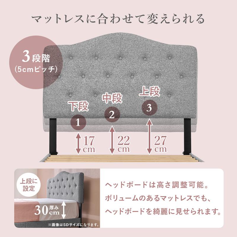 ファブリックベッド シングルベッド ベッド シングル フレームのみ