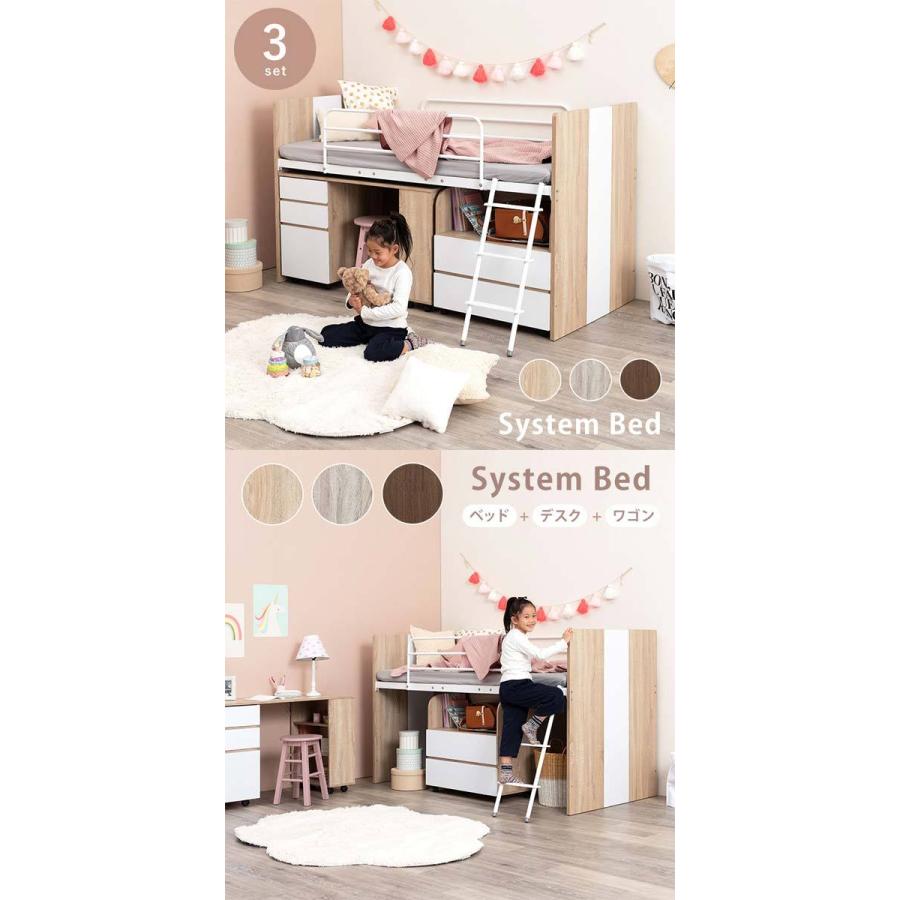 システムベッド子供 デスク : r-b-1620s-ha : モダンな家具屋の システムベッド子供 デスク : r-b-1620s-ha : モダンな家具屋の