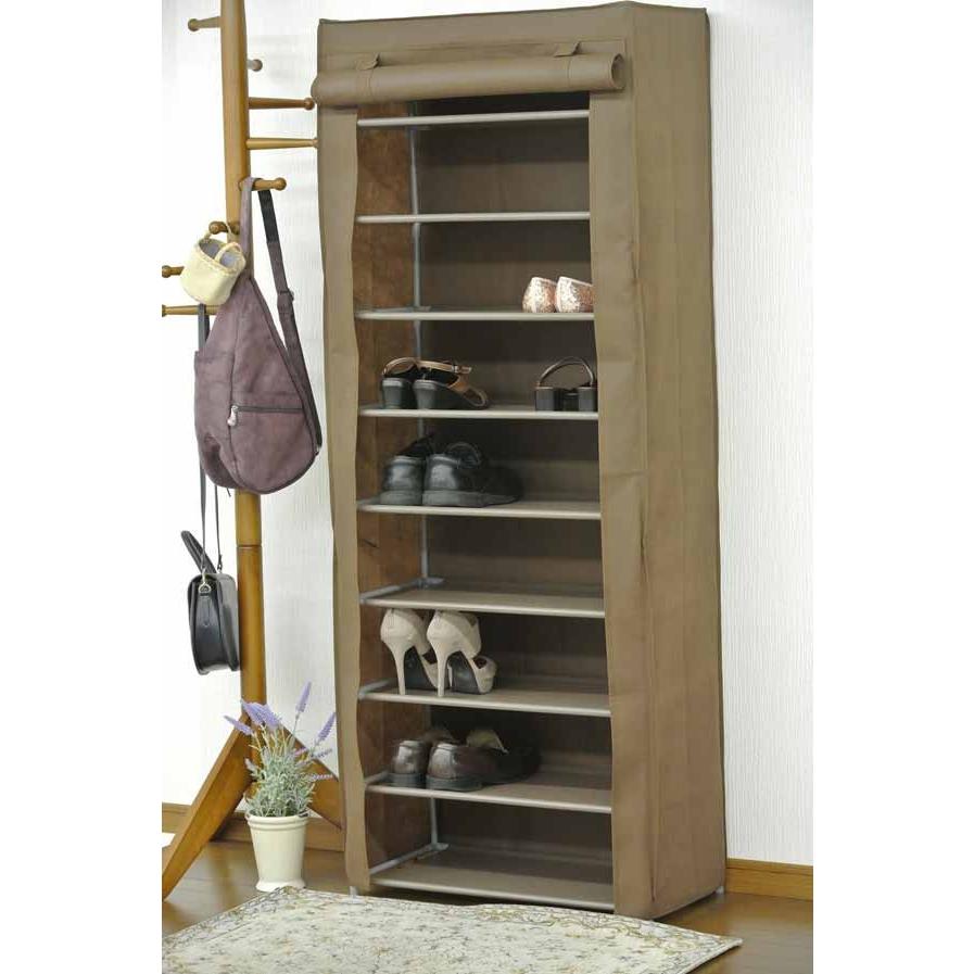 シューズラック 下駄箱 カバー付き 玄関収納 収納 おしゃれ 訳あり