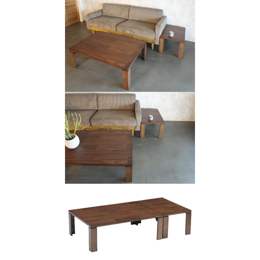 座卓 長方形 105cm 75cm セット センターテーブル 折りたたみテーブル