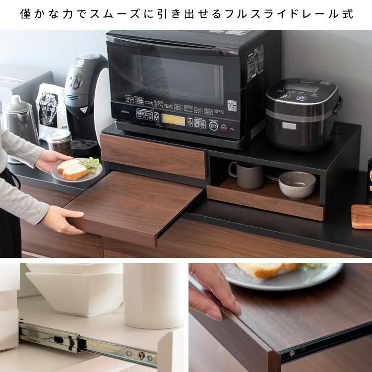 電子レンジ下トレー 便利 レンジ台 キッチン収納 : モダンな家具屋の