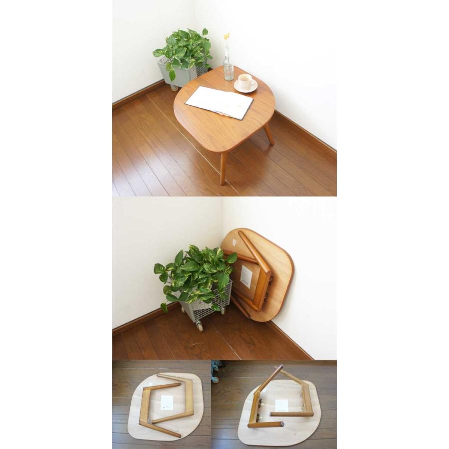 折りたたみテーブル おしゃれ 北欧 60cm 安い 訳あり アウトレット家具