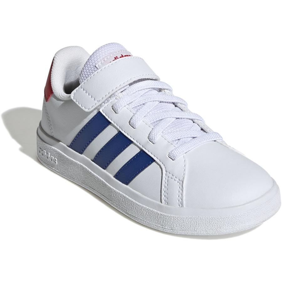Adidas アディダス グランドコート キッズ Grand Court 2 0 El K ジュニア キッズシューズ ジュニアス Adj Gw6514 登山用品ロッジ 通販 Yahoo ショッピング