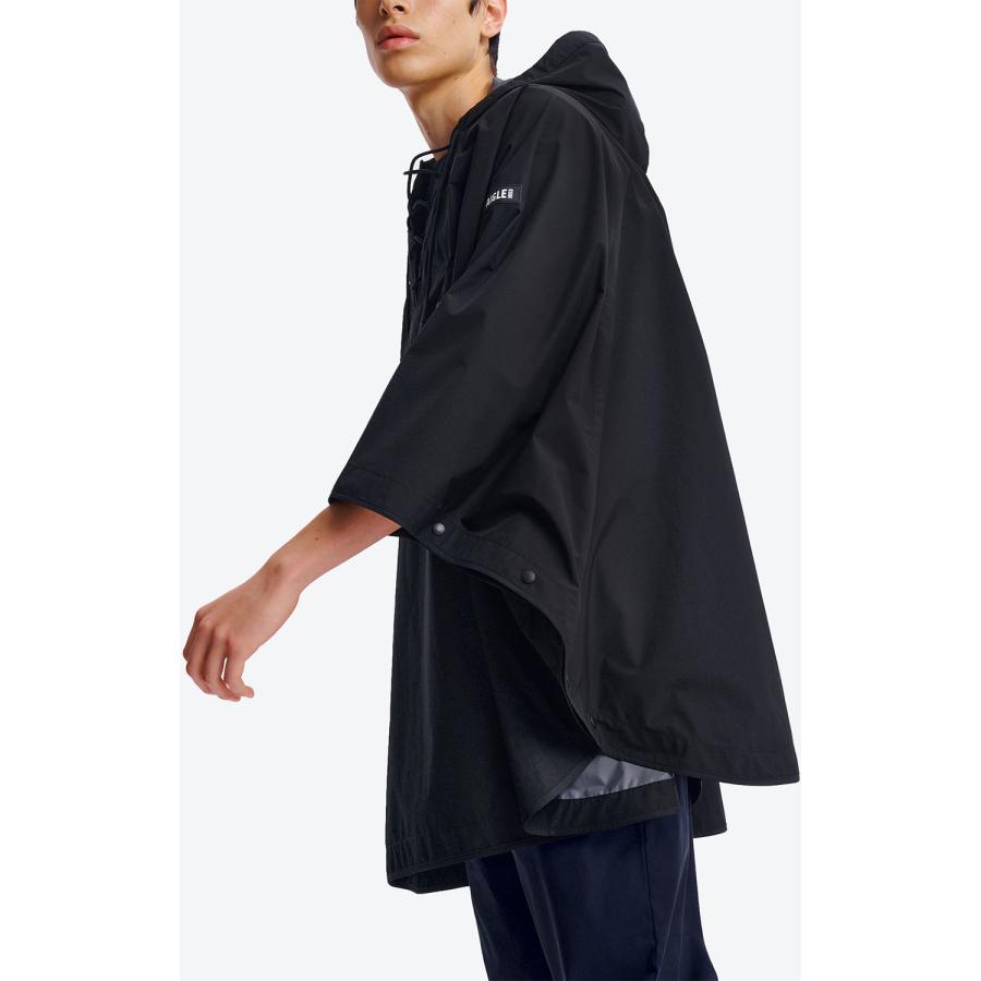 AIGLE（エーグル）透湿防水仕様フード付き ジブル ポンチョ 雨具 AIGLE