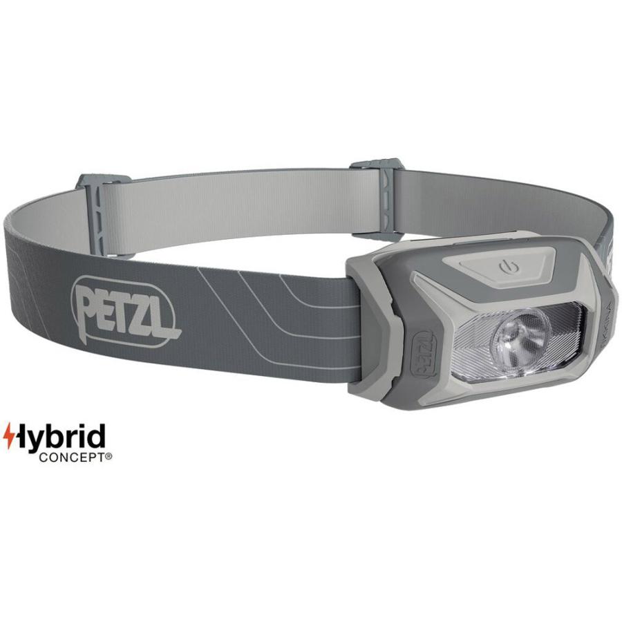 ペツル PETZL ティキナ グレー ヘッドランプ ルーメン キャンプ ハイキング コンパクト 登山 ランニング トレッキング ウォーキング マウンテニアリング  E060 | PETZL
