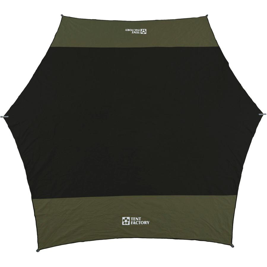 テントファクトリー TENT FACTORY Hi-TC ヘキサゴン タープ470 バイ