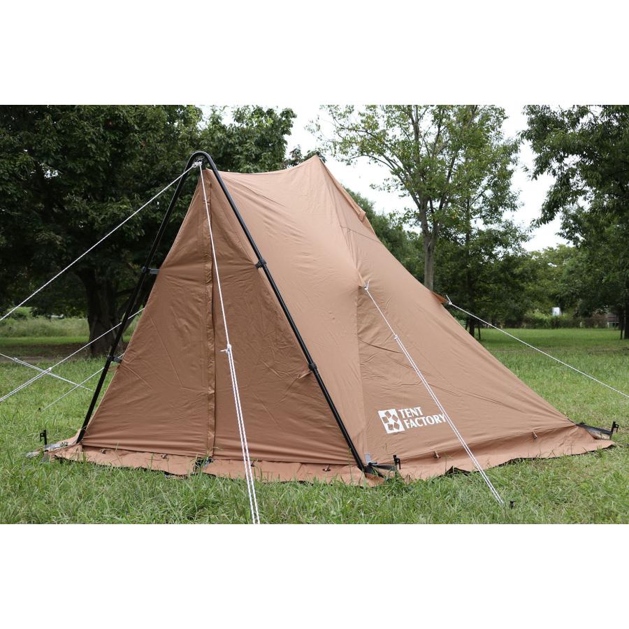 テントファクトリー TENT FACTORY HI-TC ワンポールテント 180V フライシート  TCP180VFS_4