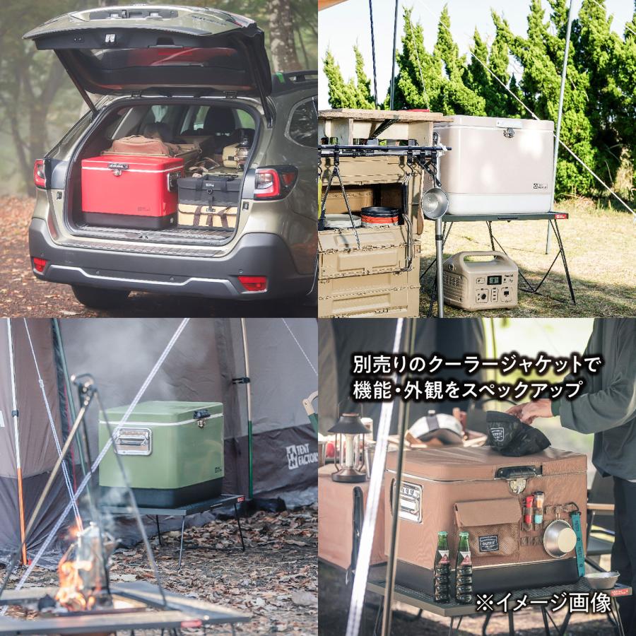 テントファクトリー TENT FACTORY メタルクーラースチールボックスL