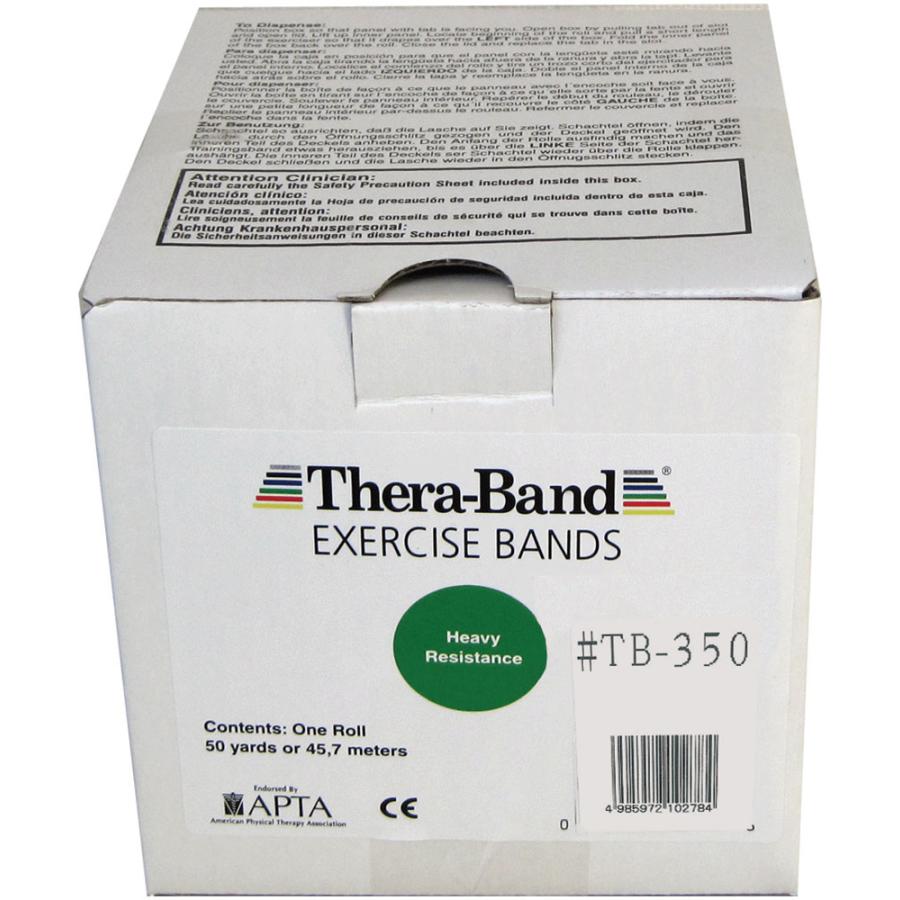 セラバンド THERABAND セラバンド 45m 強度レベル＋1 グリーン トレーニングバンド トレーニング 筋トレ リハビリ ストレッチ ダイエット TB350｜e-lodge｜02