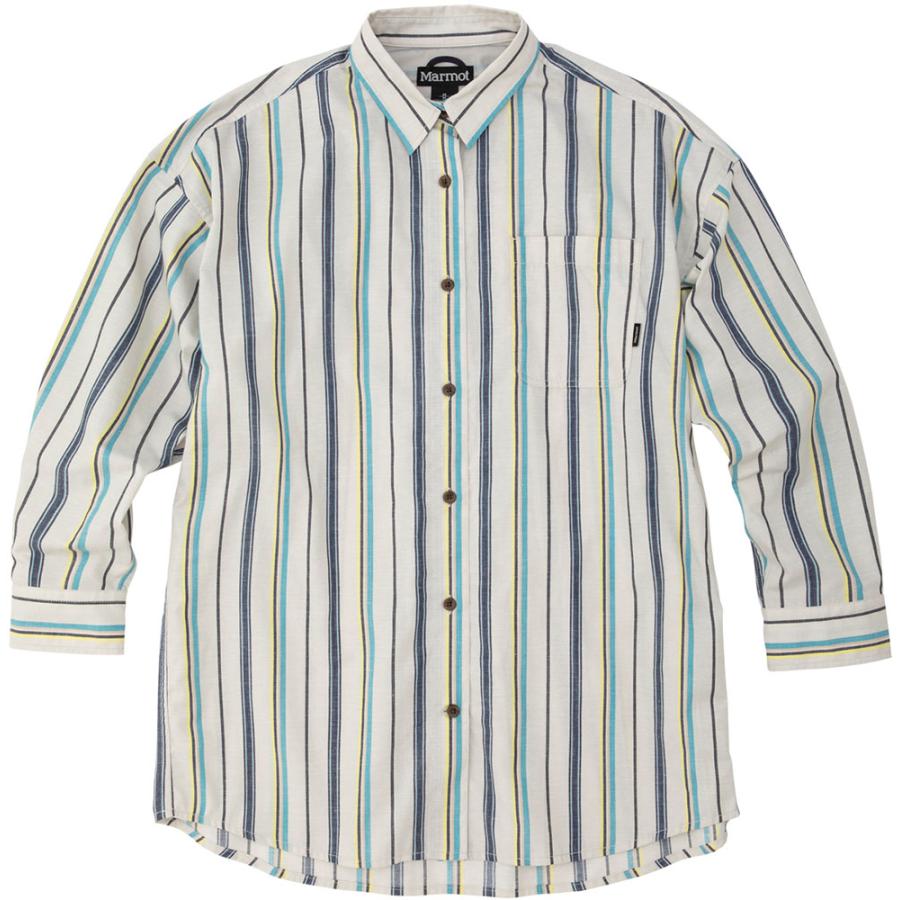 Marmot マーモット ウィメンズストライプロングスリーブシャツ