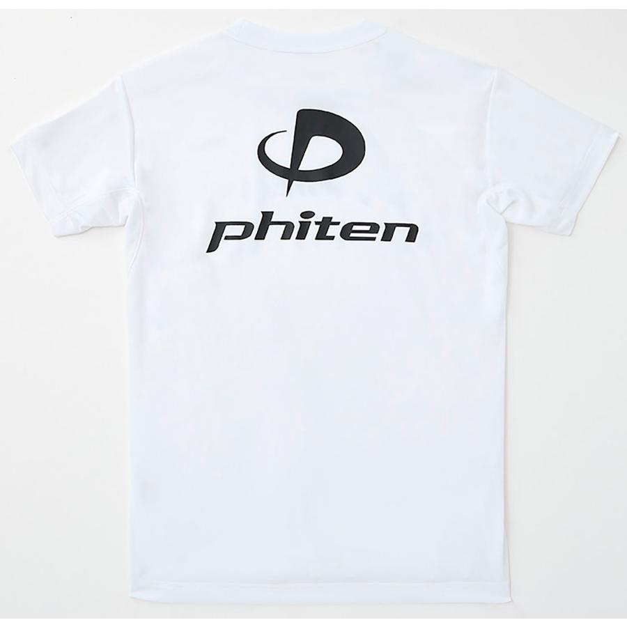 Phiten（ファイテン） Phiten RAKUシャツ 半袖 ホワイト/ブラック XO T