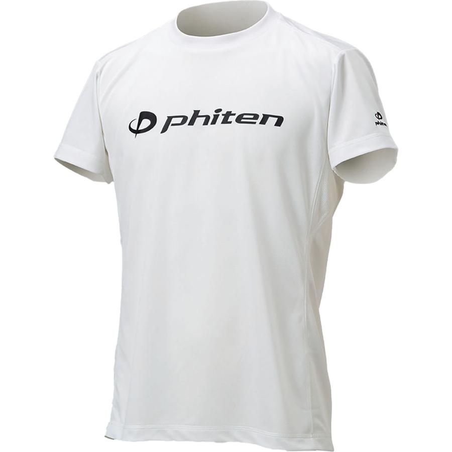 Phiten（ファイテン） Phiten RAKUシャツ 半袖 ホワイト/ブラック XO T