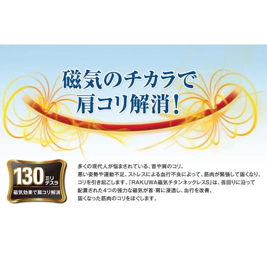 ファイテン PHITEN RAKUWA磁気チタンネックレス S 45Cm ブラック TG605052|登山用品ロッジ|01