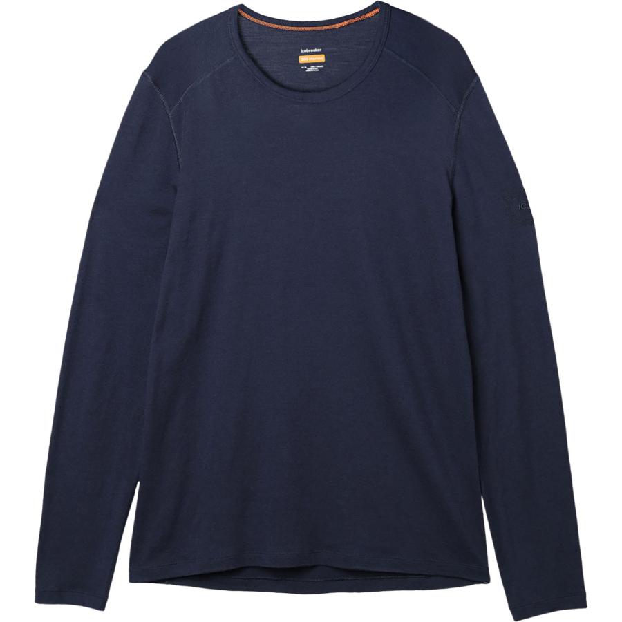 アイスブレーカーicebreaker メリノ 200 オアシス ロングスリーブ クルー メンズ 長袖 Tシャツ トップス インナー アンダーウェア 保温 シンプル 天然