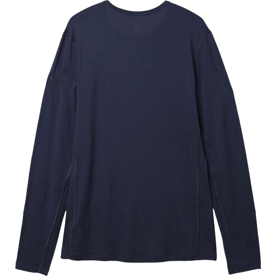 アイスブレーカーicebreaker メリノ 200 オアシス ロングスリーブ クルー メンズ 長袖 Tシャツ トップス インナー アンダーウェア 保温 シンプル 天然