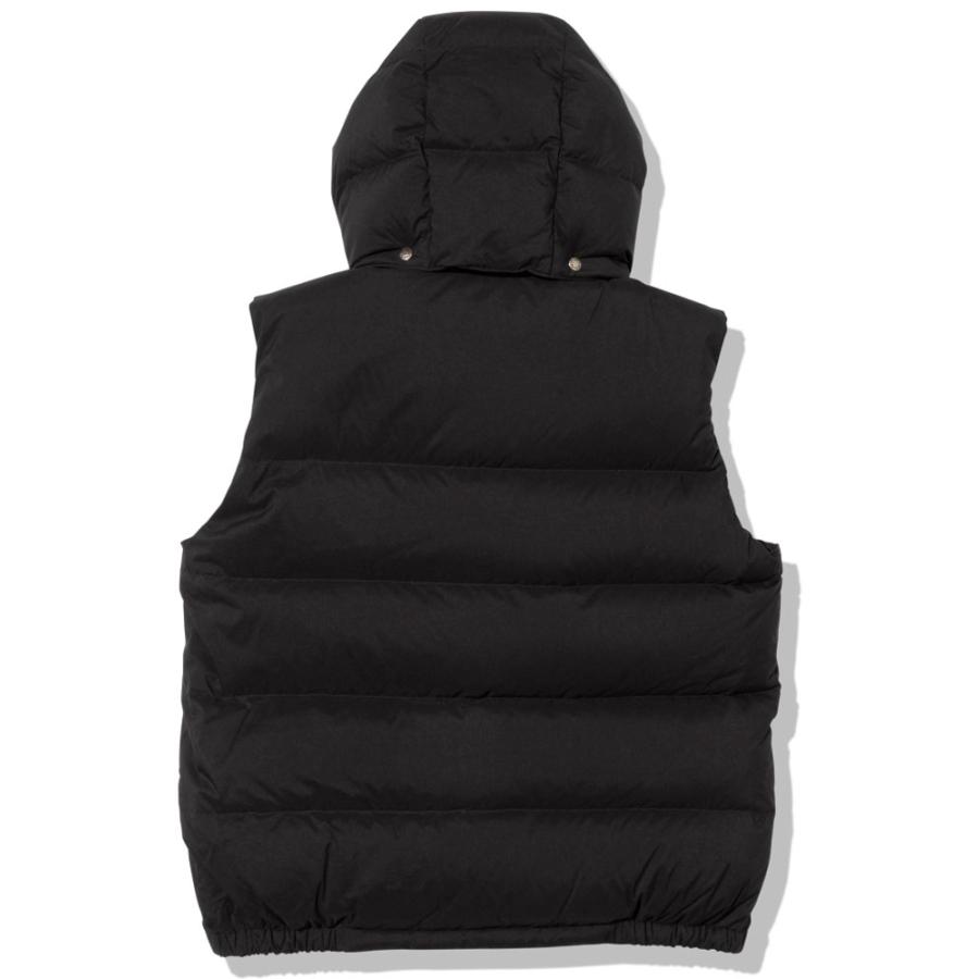 THE　NORTH　FACE ノースフェイス キャンプシェラベスト メンズ CAMP Sierra Vest ダウンベスト ベスト 静電 中綿 撥水 ロゴ入り フード取り外し デタッチャブル｜e-lodge｜02