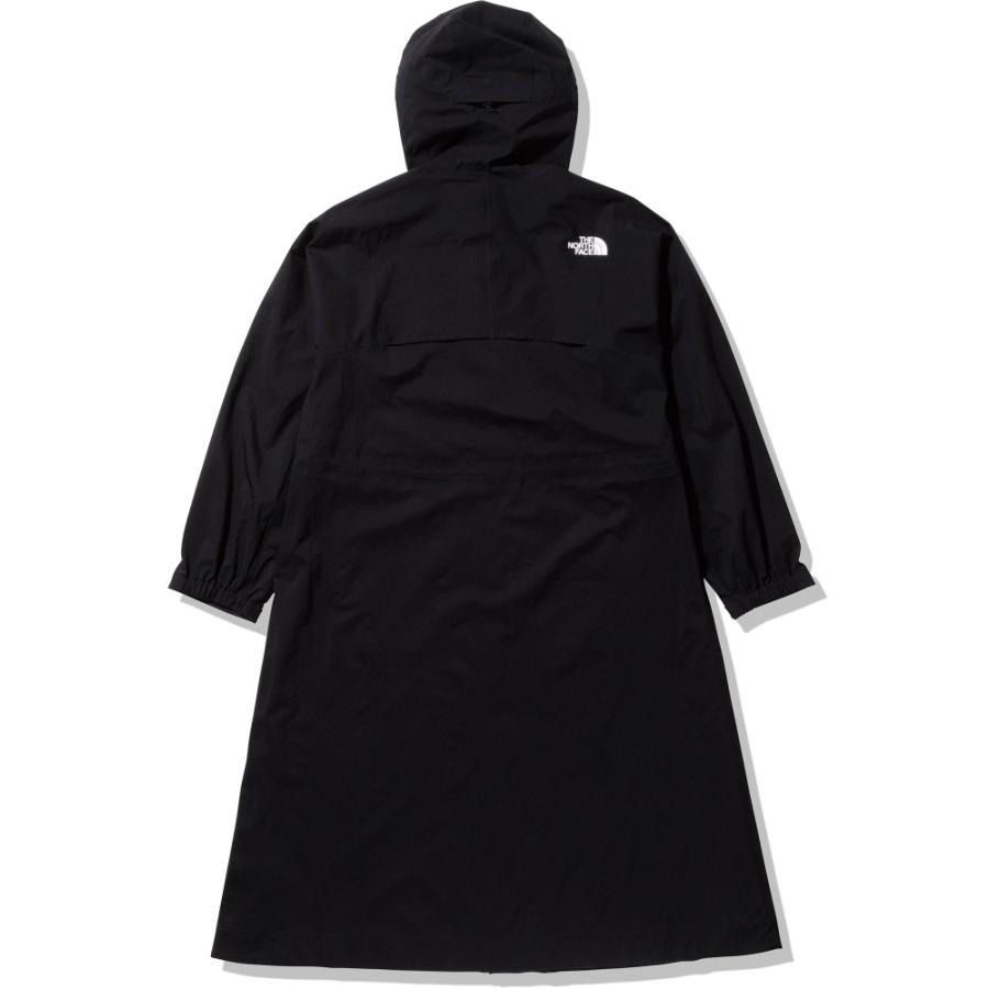 THE　NORTH　FACE ノースフェイス ブリーズライトニングコート レディース Breeze Lightning Coat レインコート 雨具 カッパ ロゴ入り フード 防水 撥水 雨の日｜e-lodge｜02