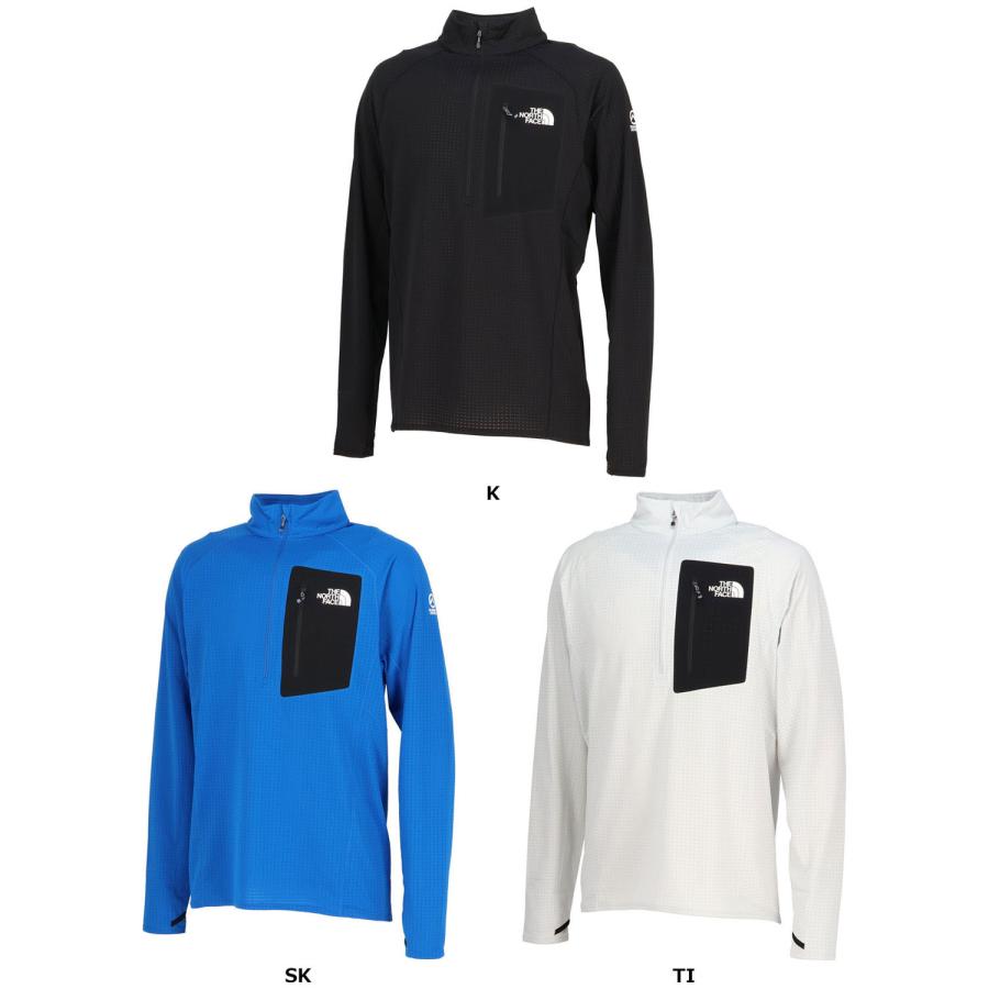 ザ・ノース・フェイス THE NORTH FACE アウトドア エクスペディションドライドットジップハイ メンズ レディース 長袖 トップス インナー ドライ 吸汗速乾 抗菌防臭 保温 登山 トレーニング 運動 立ち襟  NT12522 THE NORTH FACE（ザ ノースフェイス） エクスペディションドライドット