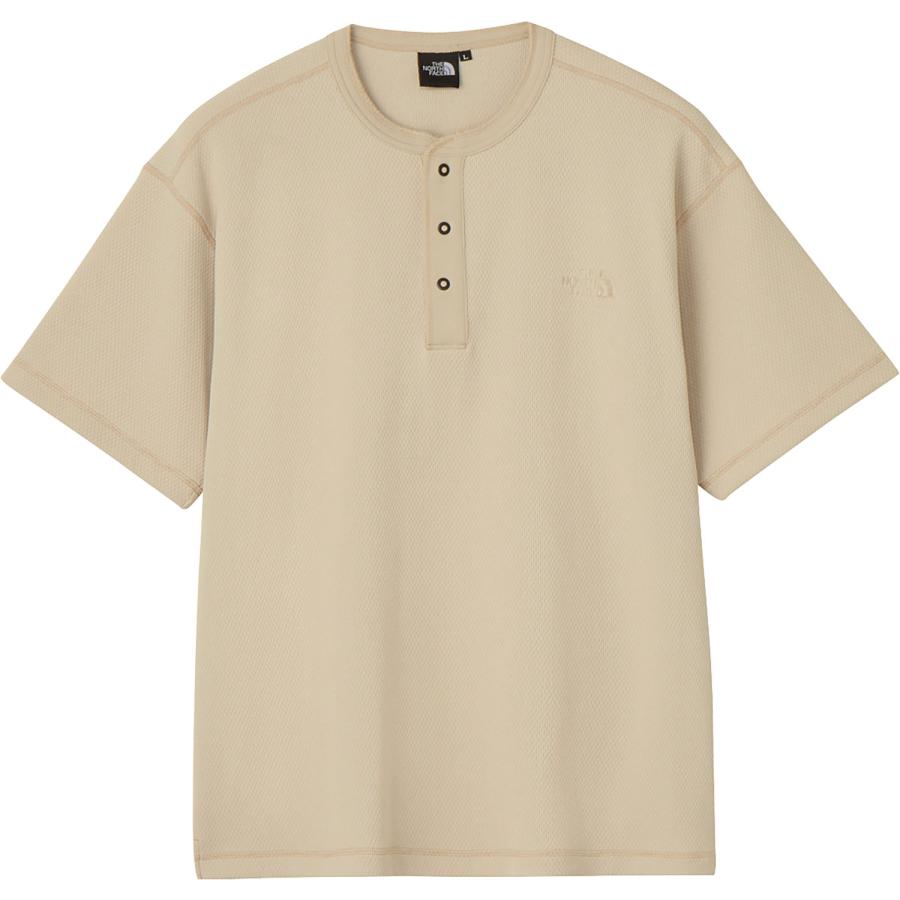 ザ・ノース・フェイス THE NORTH FACE ショートスリーブハニカムヘンリー メンズ 半袖 Tシャツ 通気性 ロゴ刺繍 NT12538 THE NORTH FACE ザ・ノース・フェイス ショートスリーブハニカム