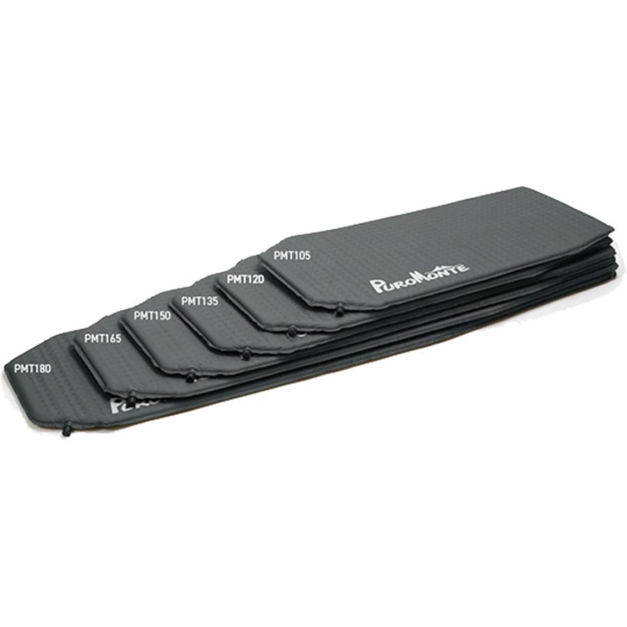 プロモンテ PuroMonte エアマット PMT165 軽量 キャンプ PUROMONTE（プロモンテ） エアマット165 PMT165 MGRY : 山とアウトドア